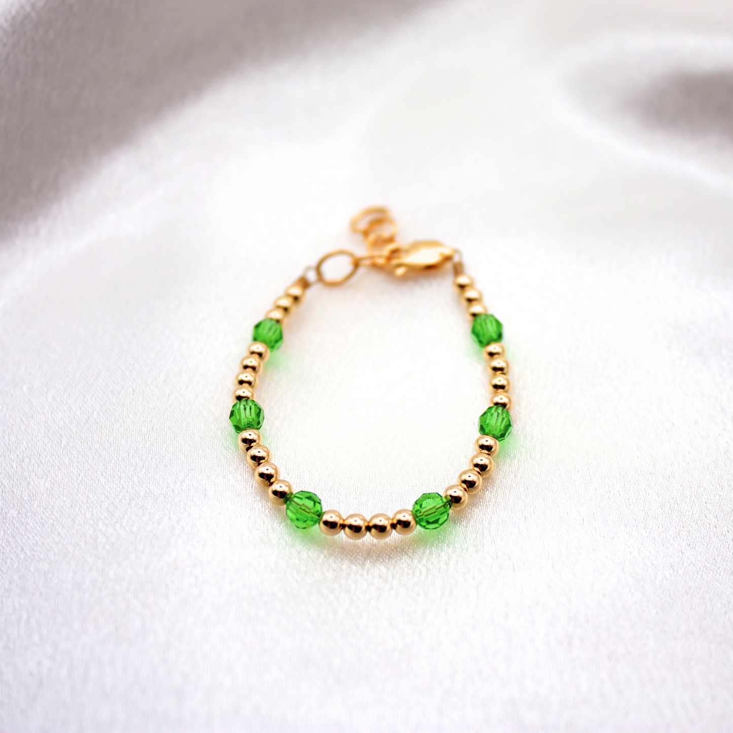 Kids Gold + Gems Birthstone Bracelet