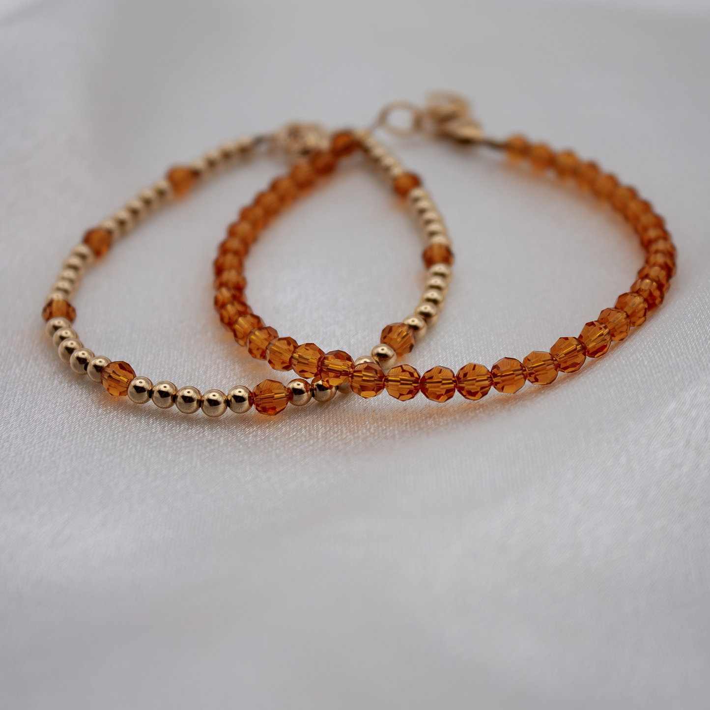 November Birth Stone Bracelet | Duo Set